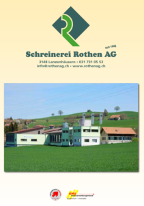 Firmenbroschüre Rothen AG